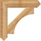 Ekena Millwork Westlake Arts & Crafts Rough Sawn Bracket, Western Red Cedar, 6"W x 34"D x 34"H BKT06X34X34WTL03RWR - alternate 4